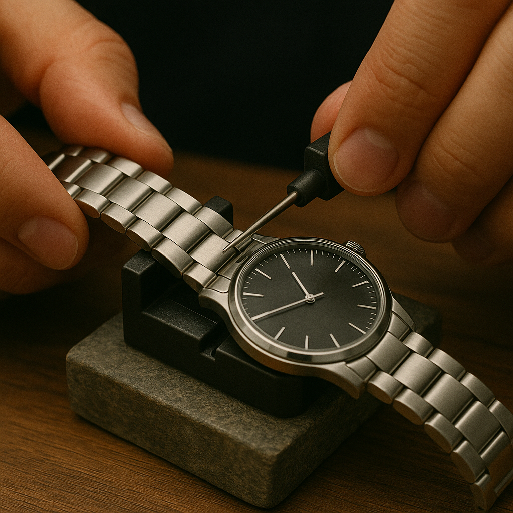 Watch Band Adjustment or Replacement